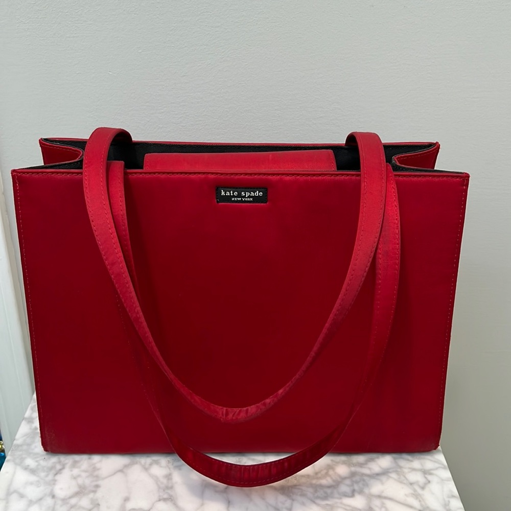 COPY - Kate Spade Bag. Beautiful Red Color. Gently Used Condition. Lining Needs…